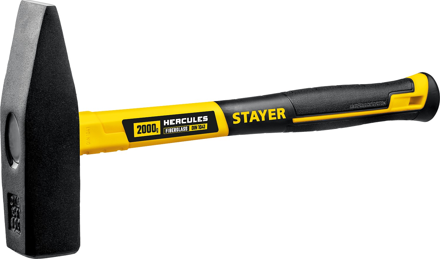 STAYER 2000 г, с фиберглассовой рукояткой, молоток слесарный 20050-20_z02 Professional купить по цене 1&nbsp;420 ₽ в интернет магазине ТЕХСАД