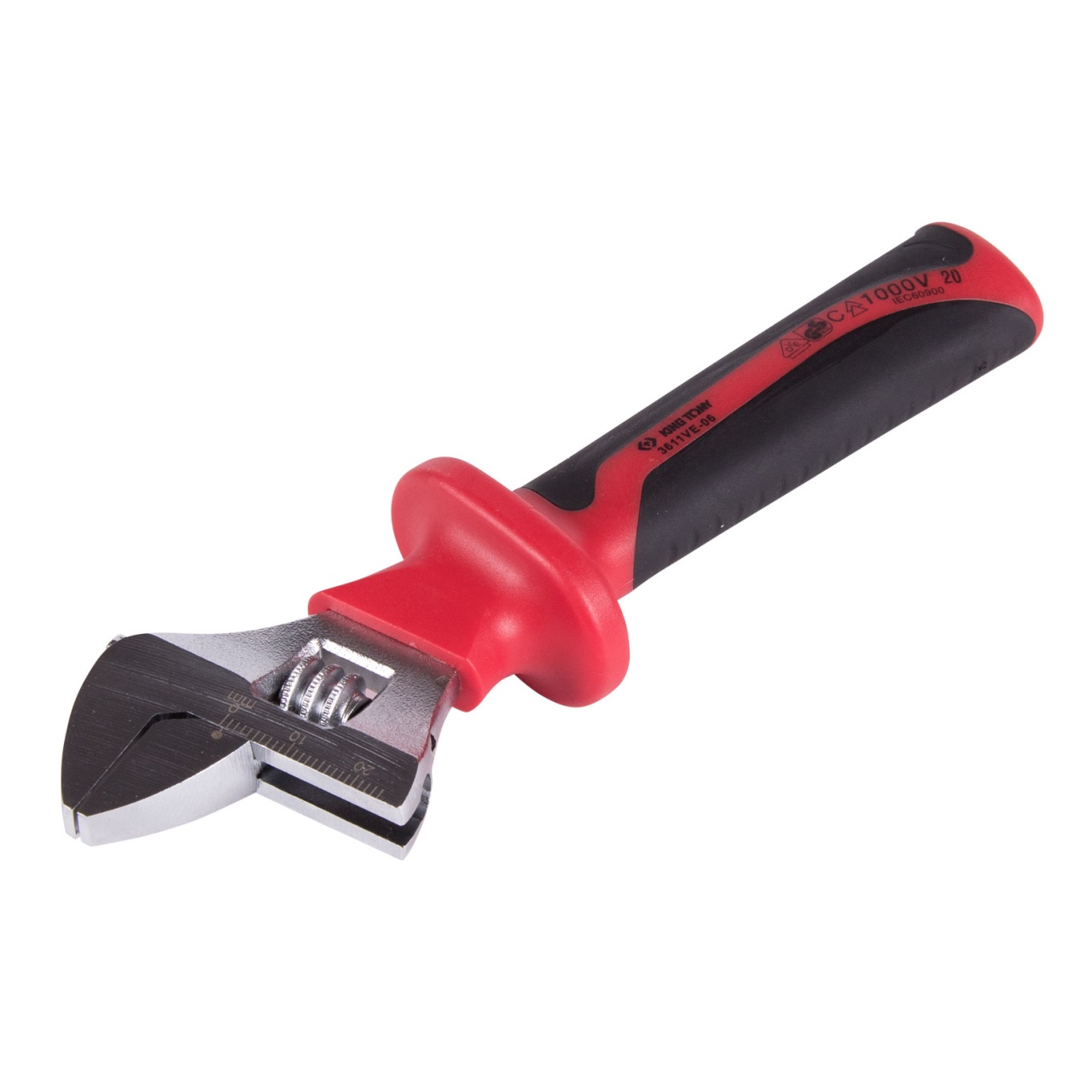 Ключ разводной диэлектрический 164 мм KING TONY 3611VE-06 купить по цене 3&nbsp;960 ₽ в интернет магазине ТЕХСАД