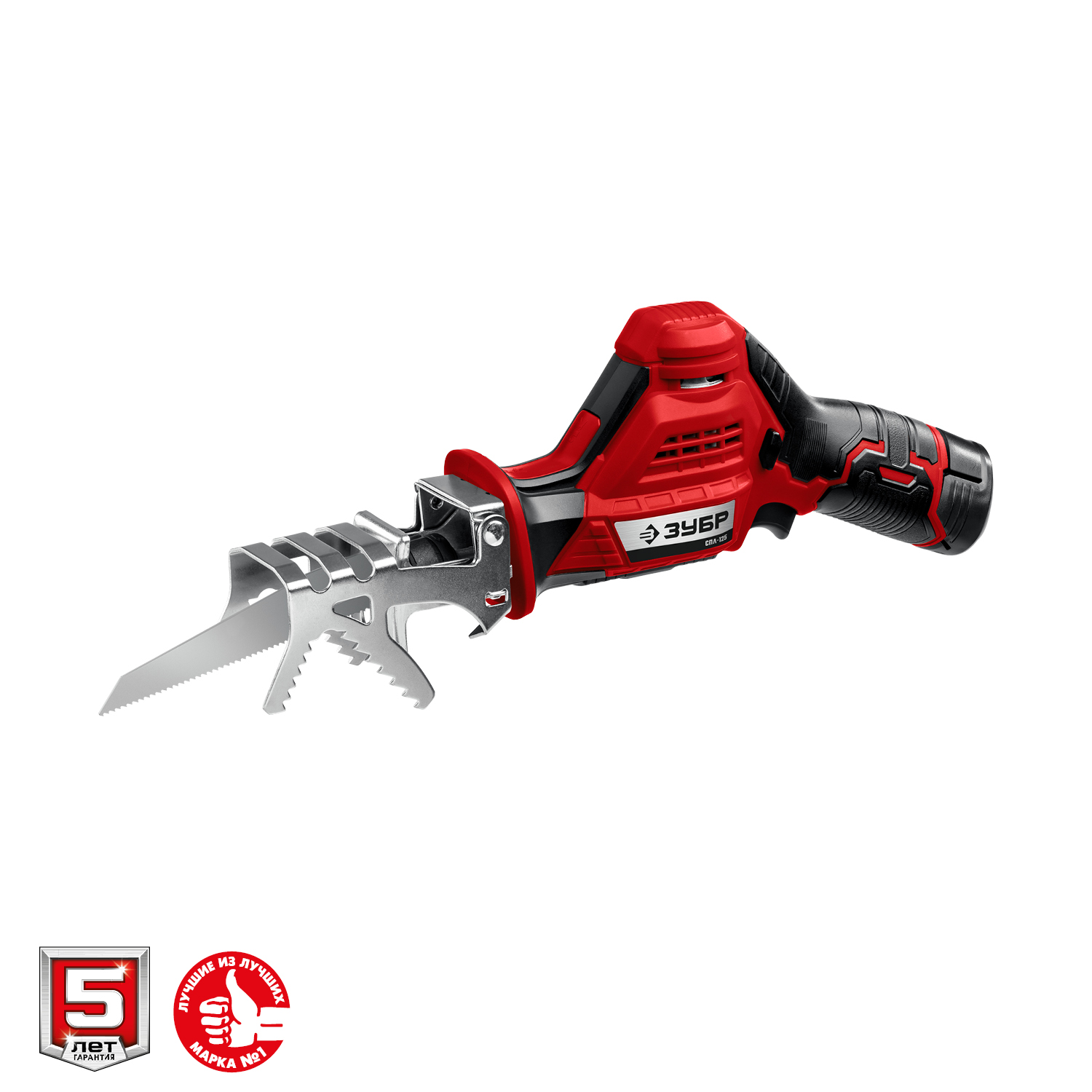 ЗУБР 12В, 1 АКБ (2Ач), в коробке, пила сабельная СПЛ-125-21 Мастер купить по цене 6&nbsp;340 ₽ в интернет магазине ТЕХСАД