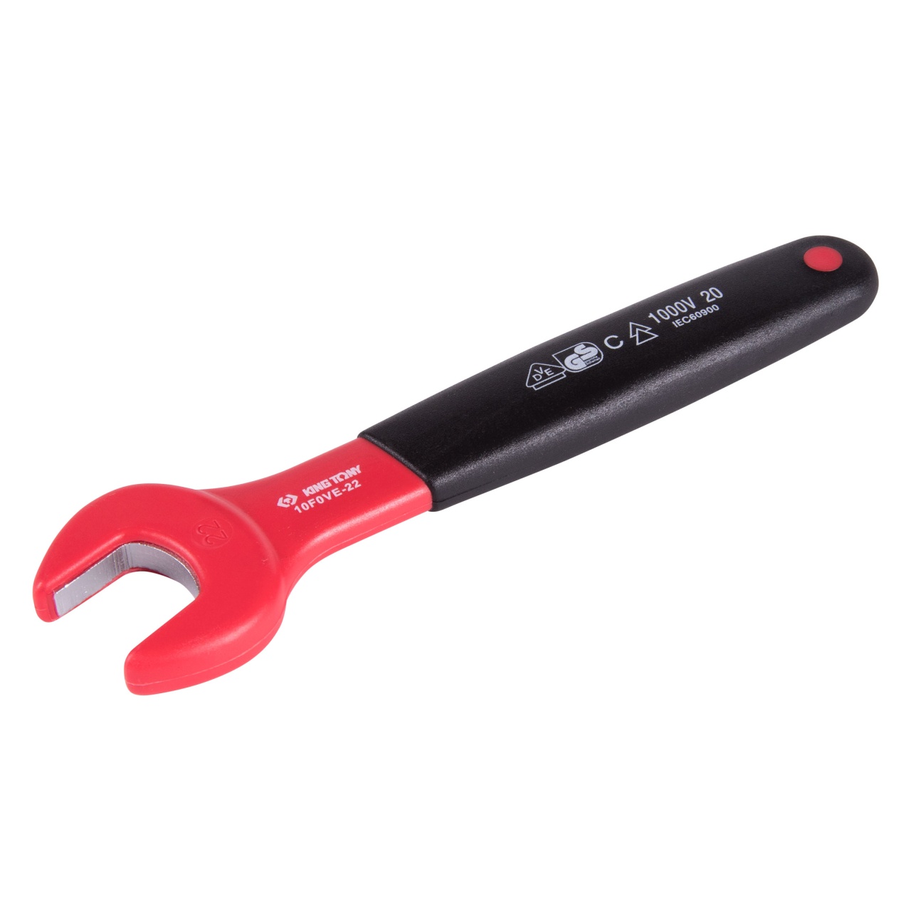 Ключ рожковый диэлектрический 22 мм KING TONY 10F0VE-22 купить по цене 3&nbsp;110 ₽ в интернет магазине ТЕХСАД