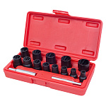 Набор торцевых головок для поврежденных гаек и болтов, 8-21 мм, кейс, 15 предметов МАСТАК 109-30015C купить по цене 14&nbsp;700 ₽ в интернет магазине ТЕХСАД