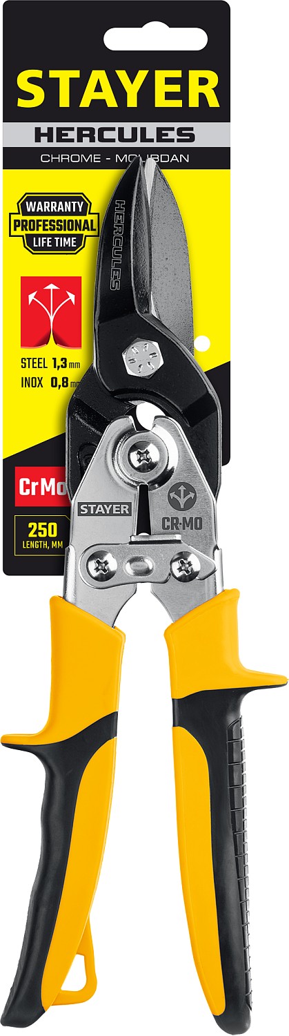 STAYER 250 мм, правые ножницы по металлу Hercules 2320_z01 Professional купить по цене 960 ₽ в интернет магазине ТЕХСАД
