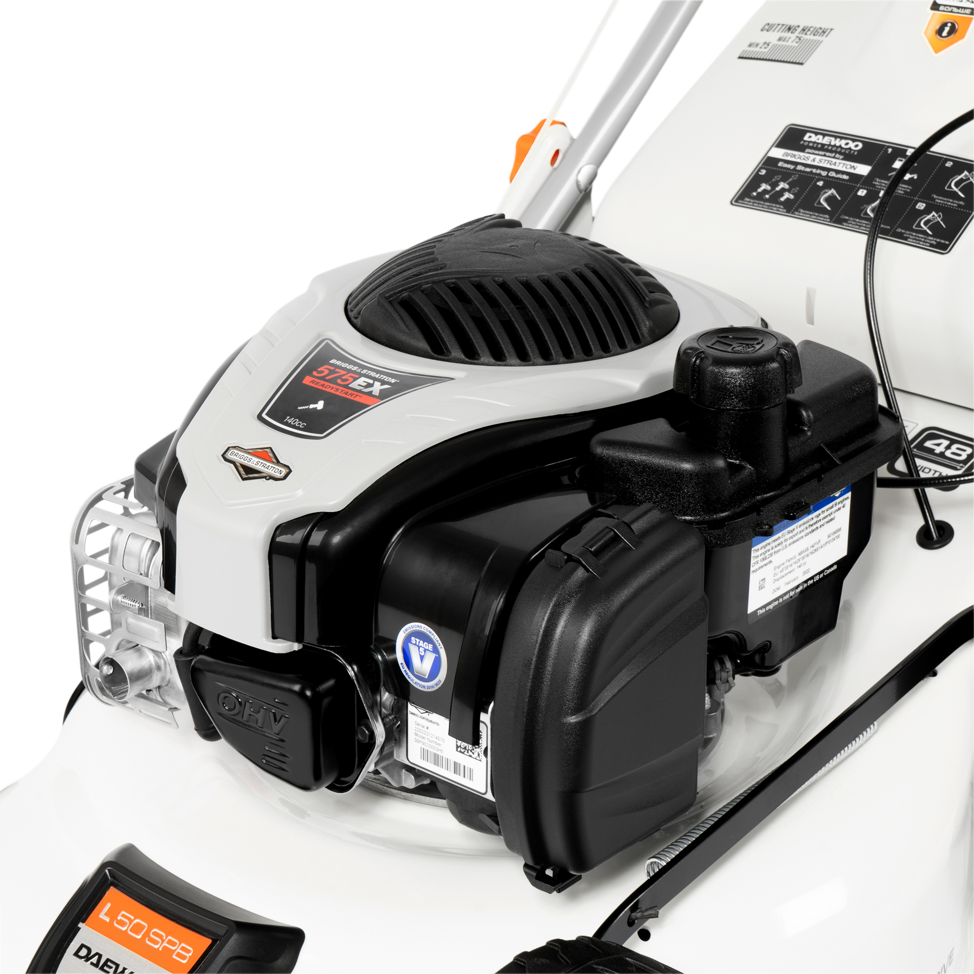 Газонокосилка бензиновая DAEWOO L 55SPB купить по цене 46&nbsp;990 ₽ в интернет магазине ТЕХСАД