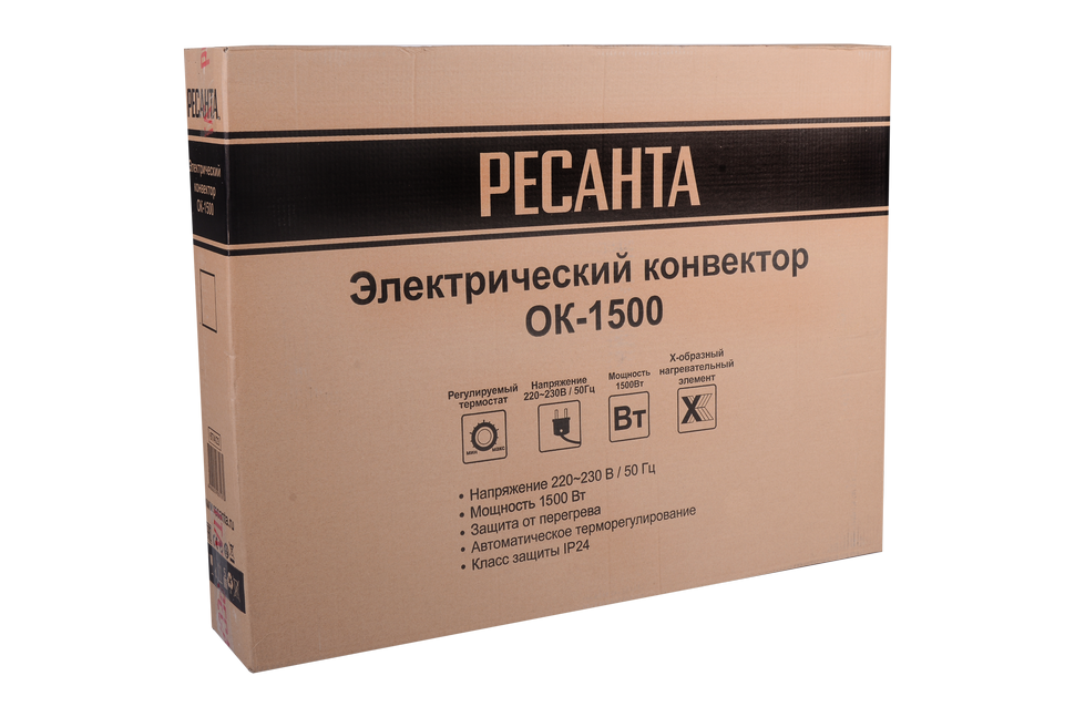 Конвектор РЕСАНТА ОК-1500 купить по цене 3&nbsp;354 ₽ в интернет магазине ТЕХСАД