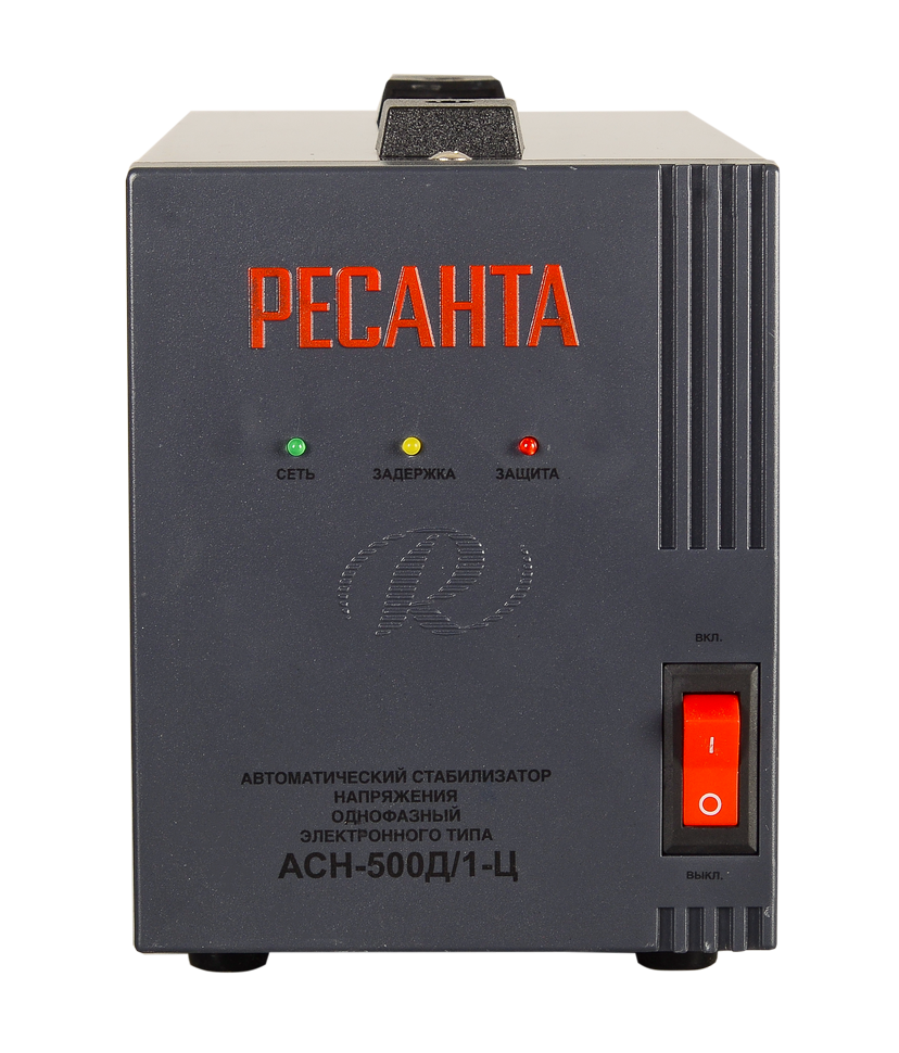 Стабилизатор напряжения Ресанта АСН-500Д/1-Ц купить по цене 2&nbsp;182 ₽ в интернет магазине ТЕХСАД