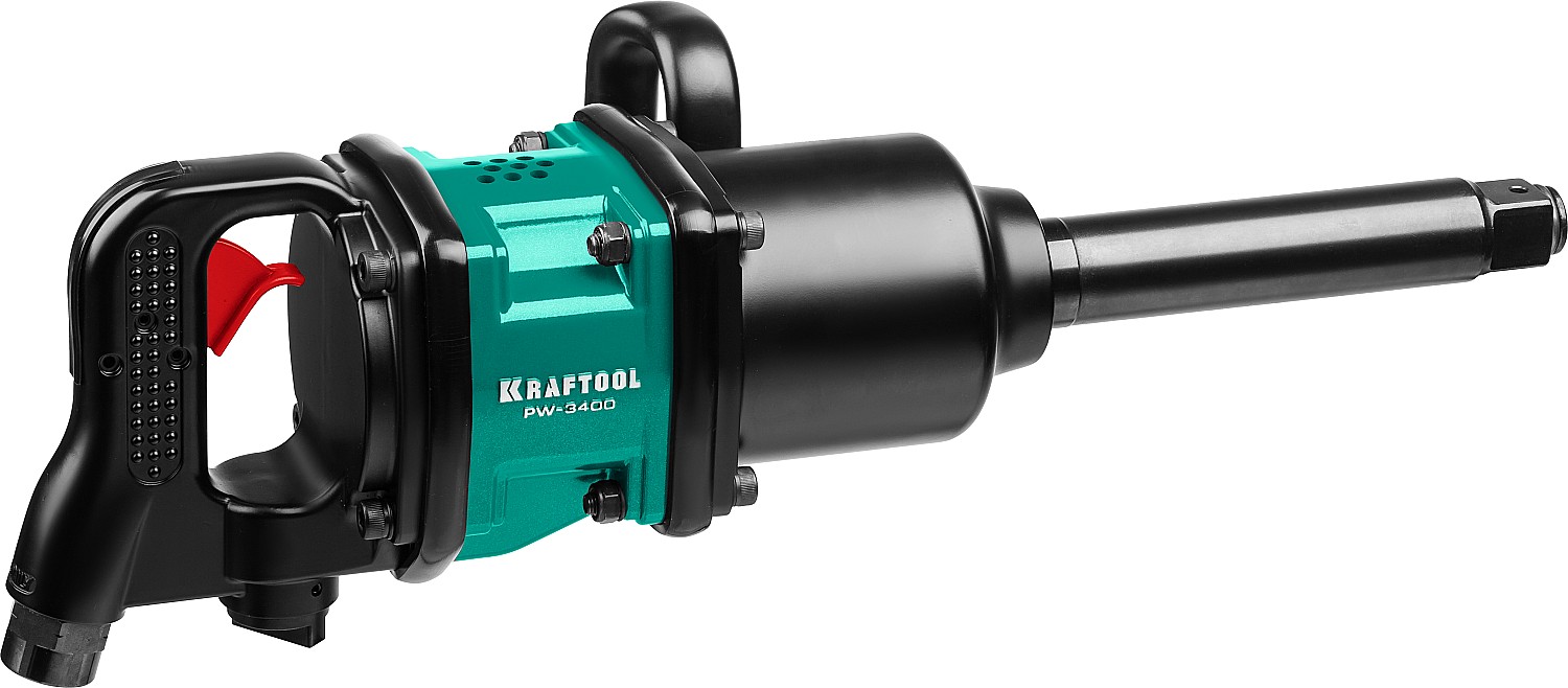 KRAFTOOL 1'', 3400 Нм ударный пневматический гайковерт PW-3400 64200 купить по цене 70&nbsp;630 ₽ в интернет магазине ТЕХСАД