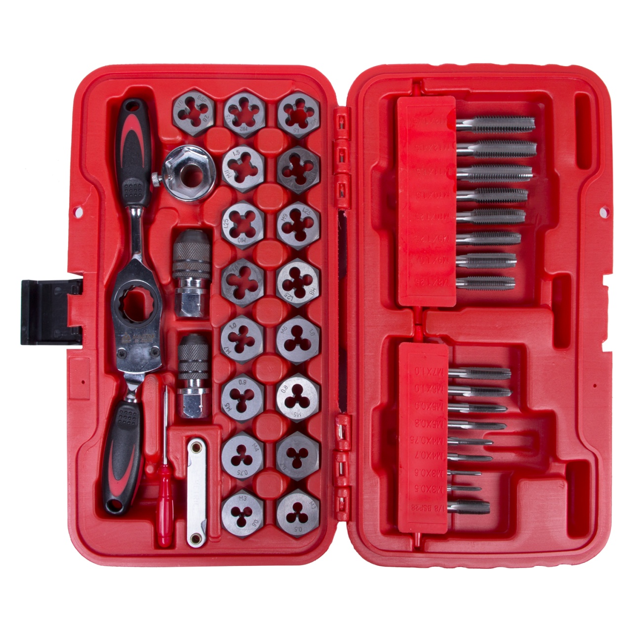 Набор метчиков и плашек SK-5 1/8''-1/2'', кейс, 40 предметов МАСТАК 351-10040C купить по цене 19&nbsp;700 ₽ в интернет магазине ТЕХСАД