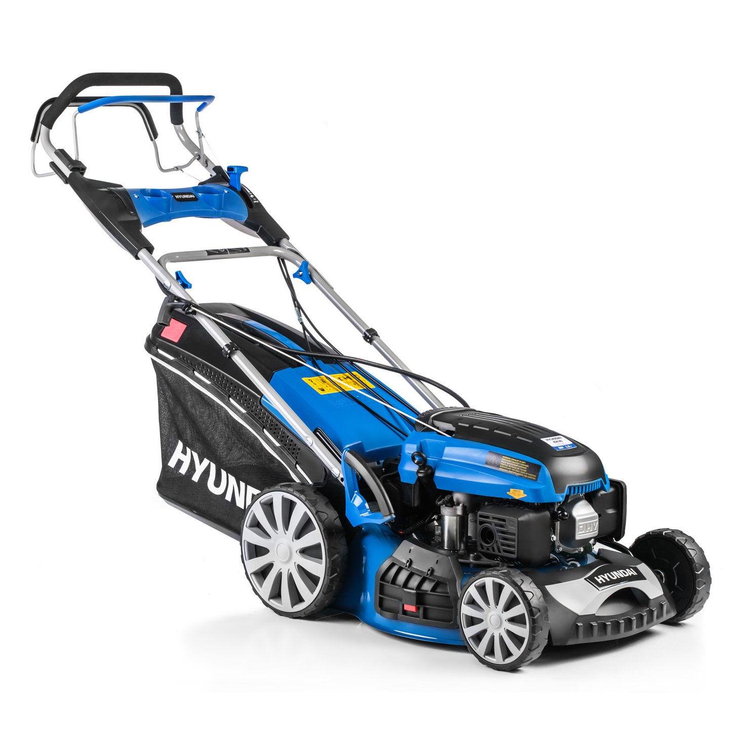 Самоходная бензиновая газонокосилка Hyundai L 4610SE с электростартером купить по цене 53&nbsp;090 ₽ в интернет магазине ТЕХСАД