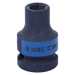 Головка торцевая ударная шестигранная 1/2'', 09 мм KING TONY 453509M купить по цене 300 ₽ в интернет магазине ТЕХСАД