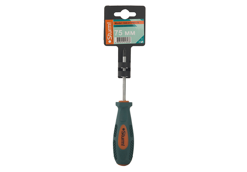 Отвертка Sturm! 1040-01-PH1-75 купить по цене 140 ₽ в интернет магазине ТЕХСАД