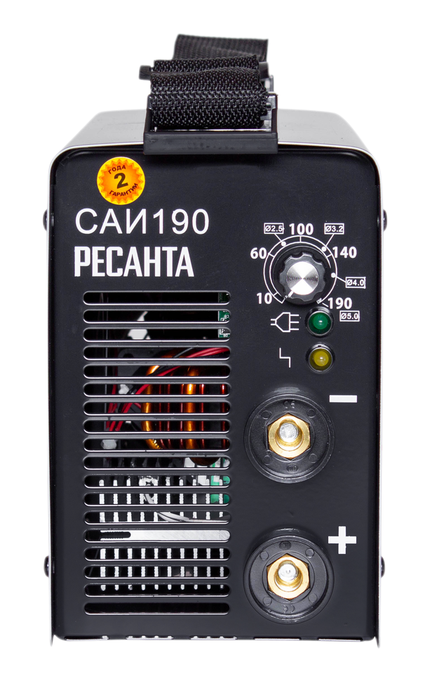 Сварочный аппарат инверторный Ресанта САИ 190 купить по цене 8&nbsp;091 ₽ в интернет магазине ТЕХСАД