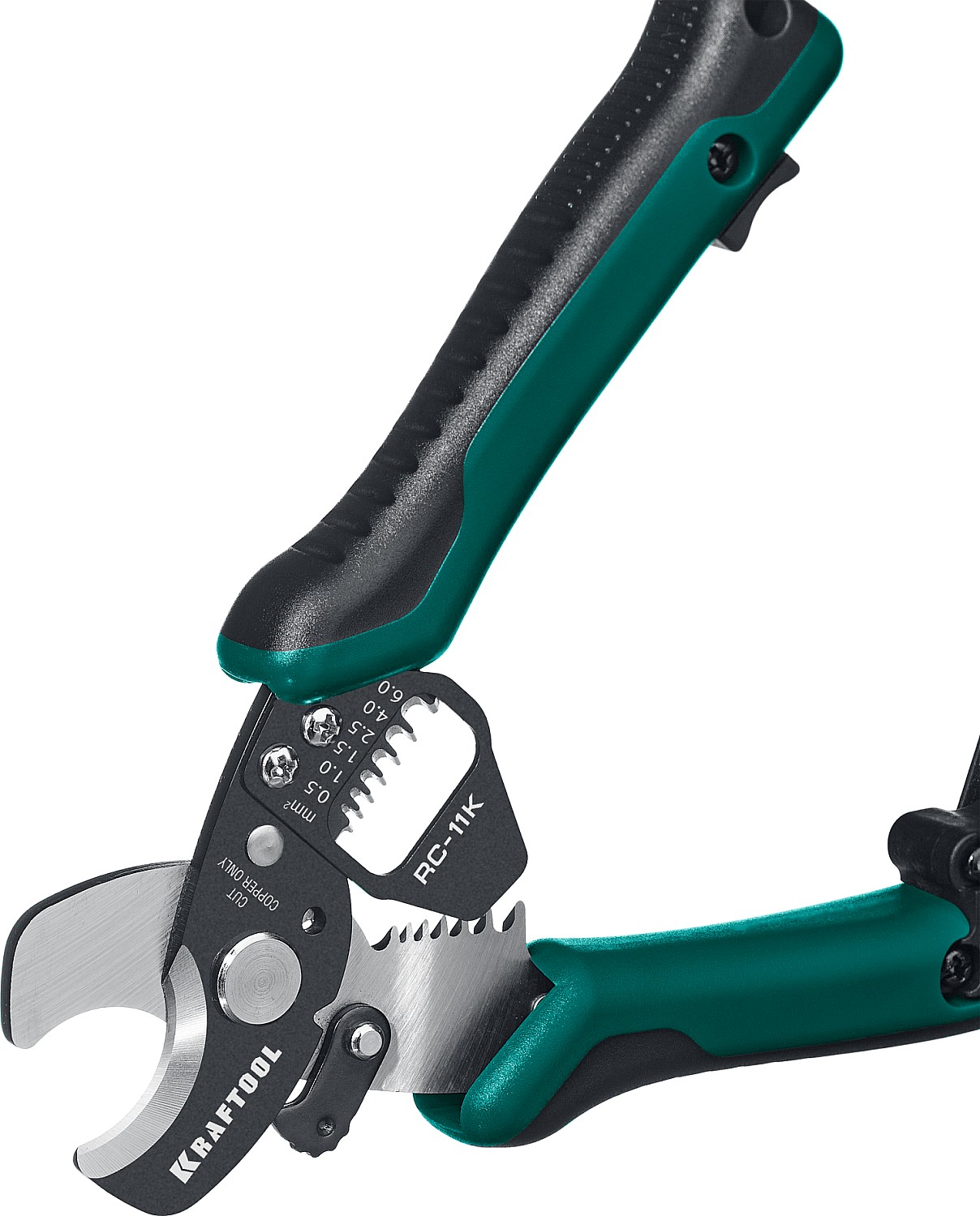 KRAFTOOL 168 мм, до 11 мм, кабелерез многофункциональный RC-11K 22696-3 купить по цене 3&nbsp;320 ₽ в интернет магазине ТЕХСАД