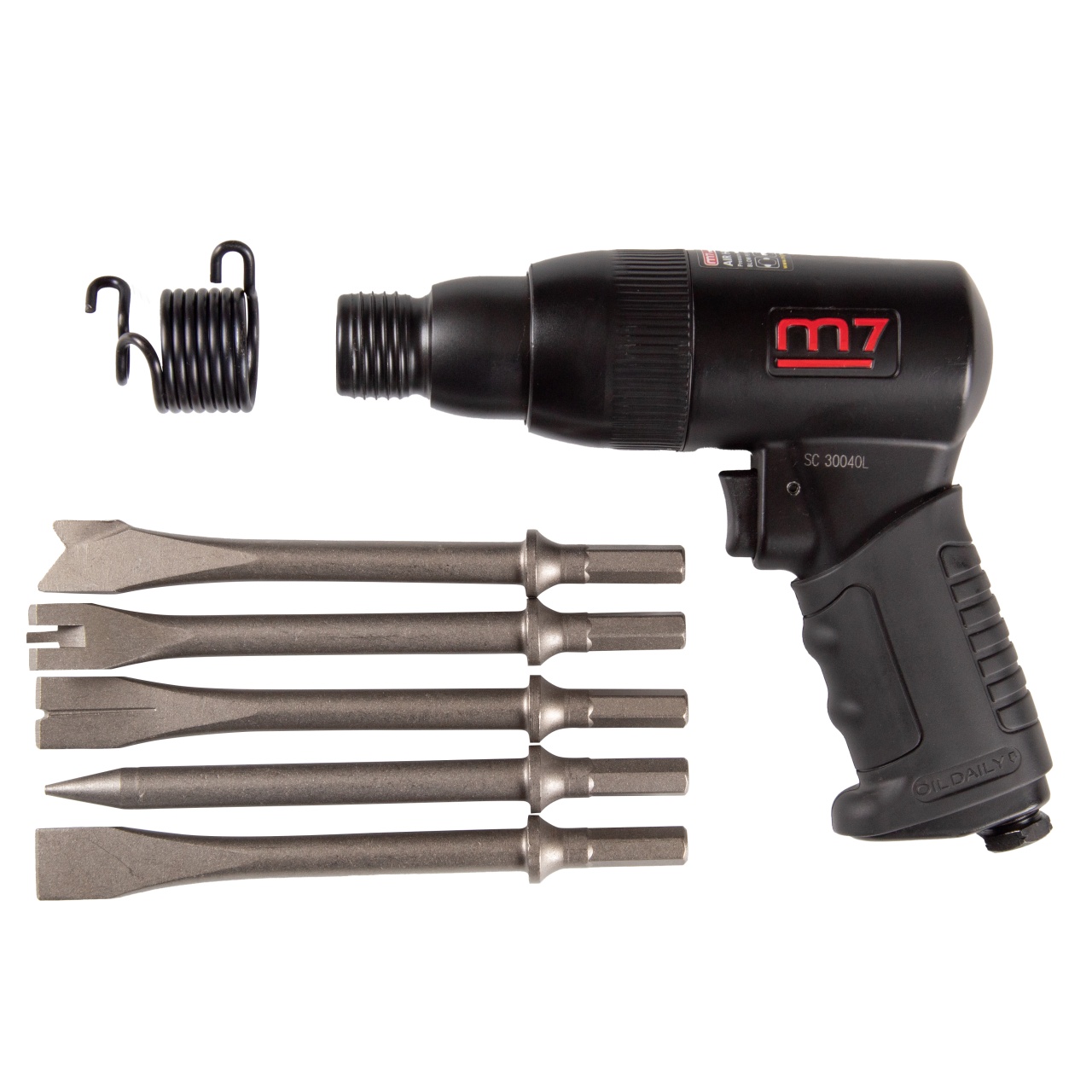 Пневмозубило 10 мм, 3000 уд/мин MIGHTY SEVEN SC-341C купить по цене 14&nbsp;550 ₽ в интернет магазине ТЕХСАД