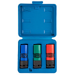 Набор ударных глубоких торцевых головок 1/2'', шестигранные, 17, 19, 21 мм KING TONY 44905MP купить по цене 2&nbsp;220 ₽ в интернет магазине ТЕХСАД