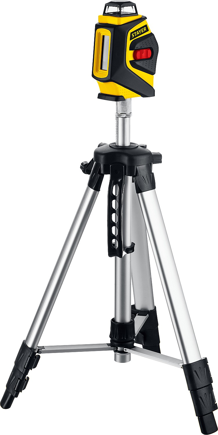 STAYER 20 м, линейный лазерный нивелир со штативом в кейсе SL360-2 34962-2 Professional купить по цене 9&nbsp;440 ₽ в интернет магазине ТЕХСАД