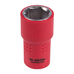 Головка торцевая диэлектрическая шестигранная 3/8'', 17 мм KING TONY 3335VE17M купить по цене 930 ₽ в интернет магазине ТЕХСАД