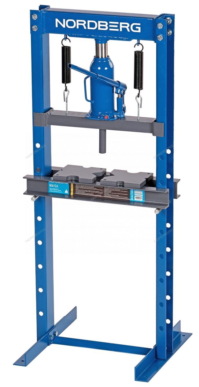 Пресс напольный 12 т, гидравлический NORDBERG N3613JL купить по цене 17&nbsp;554 ₽ в интернет магазине ТЕХСАД
