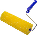 STAYER 240 мм, ⌀80 мм, поролон, валик с ручкой СТРУКТУРНЫЙ ПОРОЛОН 0365-24 купить по цене 850 ₽ в интернет магазине ТЕХСАД