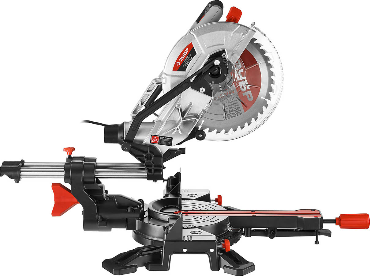 ЗУБР 1800 Вт, 255х30 мм, пила торцовочная ЗПТ-255-1800 ПЛ Мастер купить по цене 20&nbsp;990 ₽ в интернет магазине ТЕХСАД