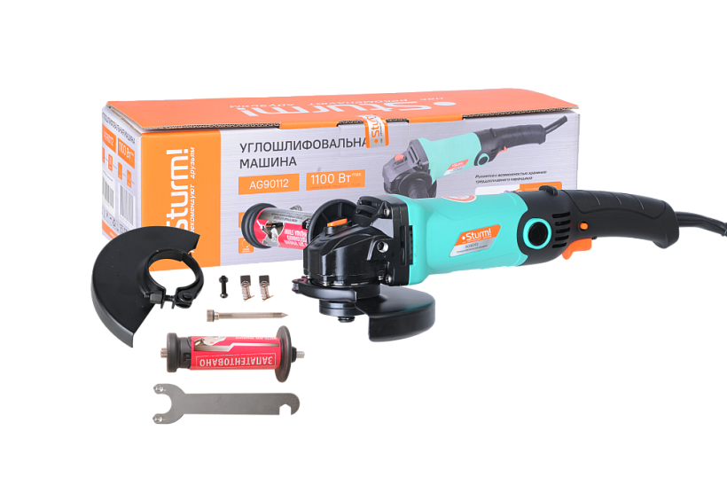 Болгарка (УШМ) Sturm! AG90112 купить по цене 4&nbsp;990 ₽ в интернет магазине ТЕХСАД