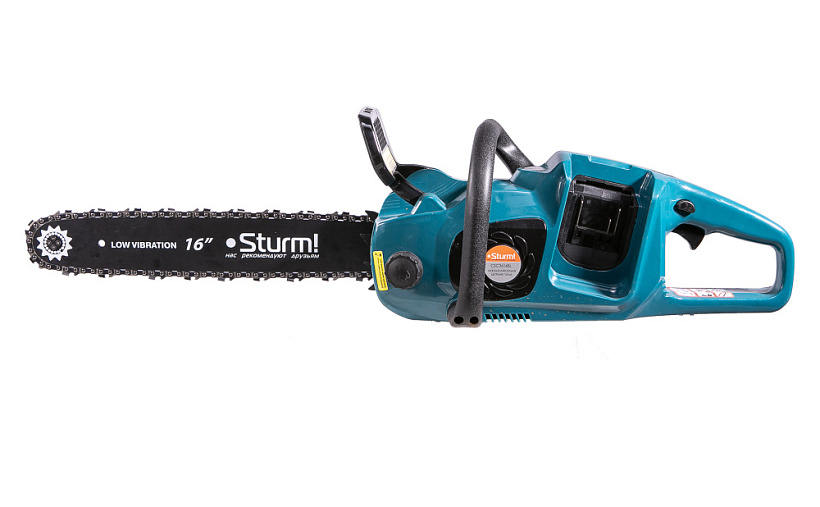 Аккумуляторная цепная пила Sturm! CSC3616BL 1BatterySystem купить по цене 15&nbsp;650 ₽ в интернет магазине ТЕХСАД