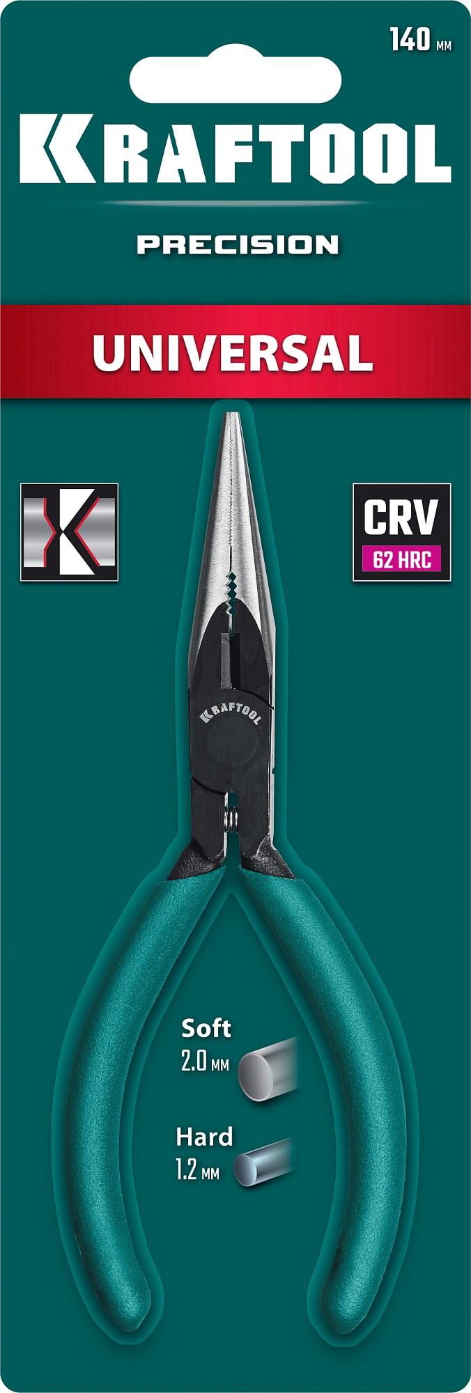 KRAFTOOL  Kraft Mini 140 мм, Прецизионные тонкогубцы (220017-3-14) купить по цене 1&nbsp;180 ₽ в интернет магазине ТЕХСАД