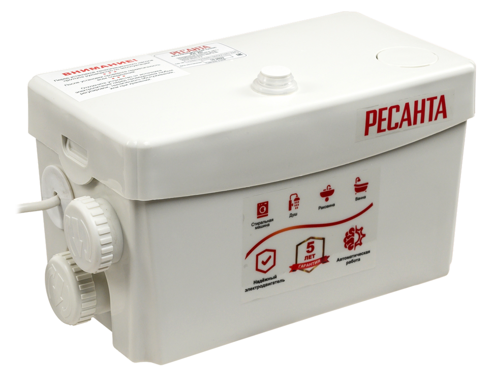 Канализационный насос Ресанта КН 2D купить по цене 13&nbsp;990 ₽ в интернет магазине ТЕХСАД
