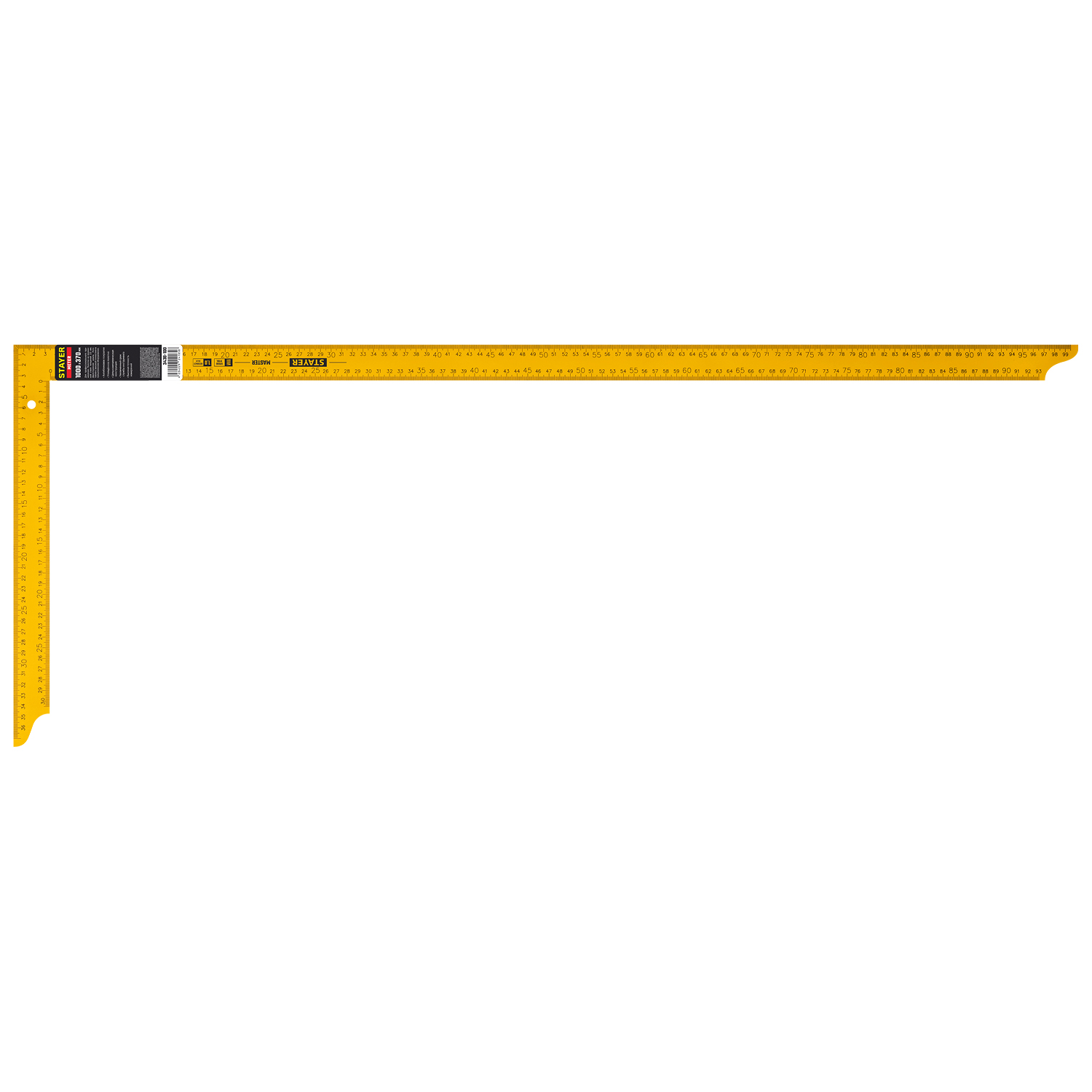 STAYER 1000 х 400 мм, цельнометаллический угольник из пружинной стали METER 3438-100 купить по цене 1&nbsp;680 ₽ в интернет магазине ТЕХСАД