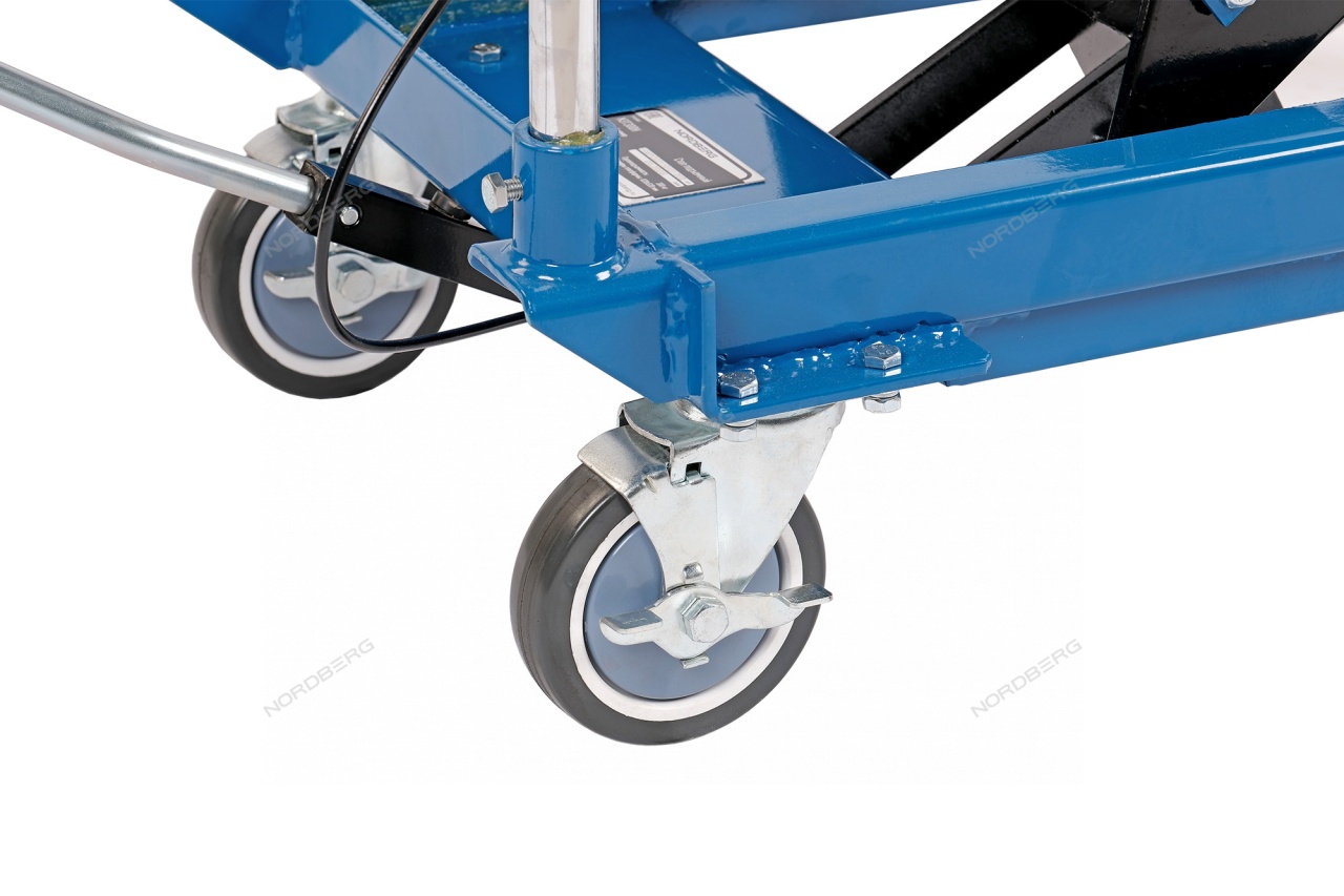 Стол подъемный 300 кг, гидравлическая тележка NORDBERG N3T301 купить по цене 46&nbsp;649 ₽ в интернет магазине ТЕХСАД