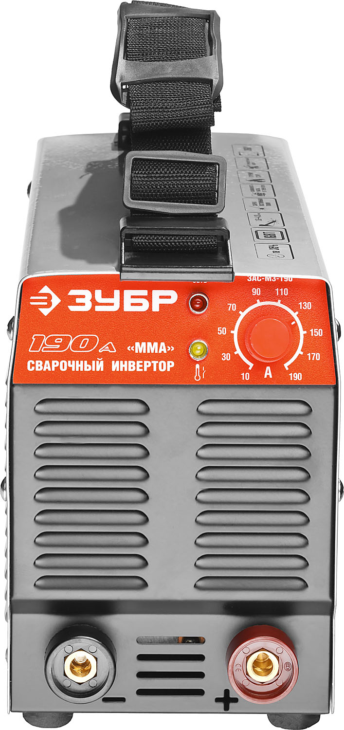 ЗУБР 10-190 А, ММА, IGBT, инвертор сварочный ЗАС-М3-190 Мастер купить по цене 11&nbsp;810 ₽ в интернет магазине ТЕХСАД