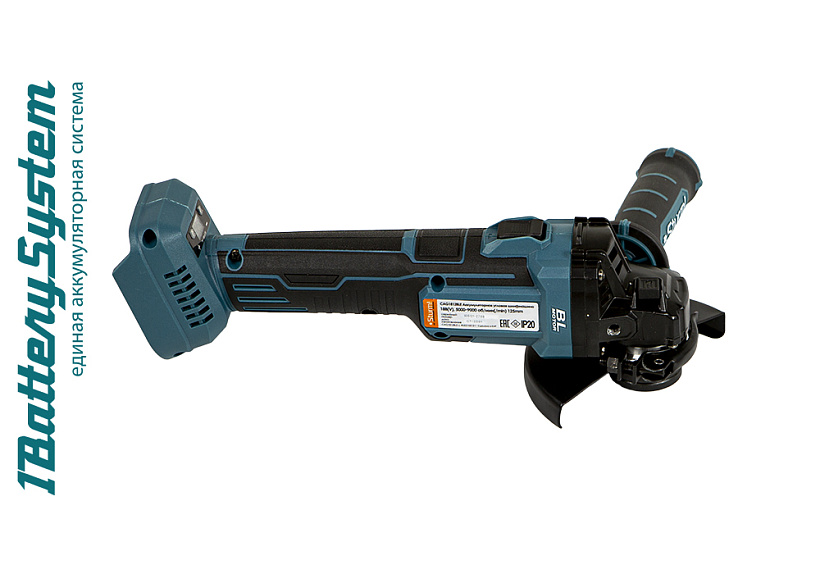 Аккумуляторная УШМ Sturm! CAG1812BLE 1BatterySystem купить по цене 7&nbsp;650 ₽ в интернет магазине ТЕХСАД