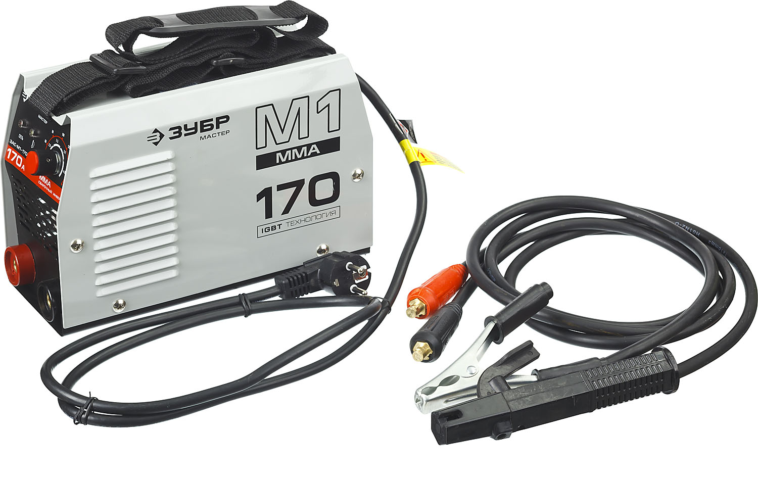 ЗУБР 20-170 А, ММА, IGBT, инвертор сварочный ЗАС-М1-170 Мастер купить по цене 5&nbsp;796 ₽ в интернет магазине ТЕХСАД