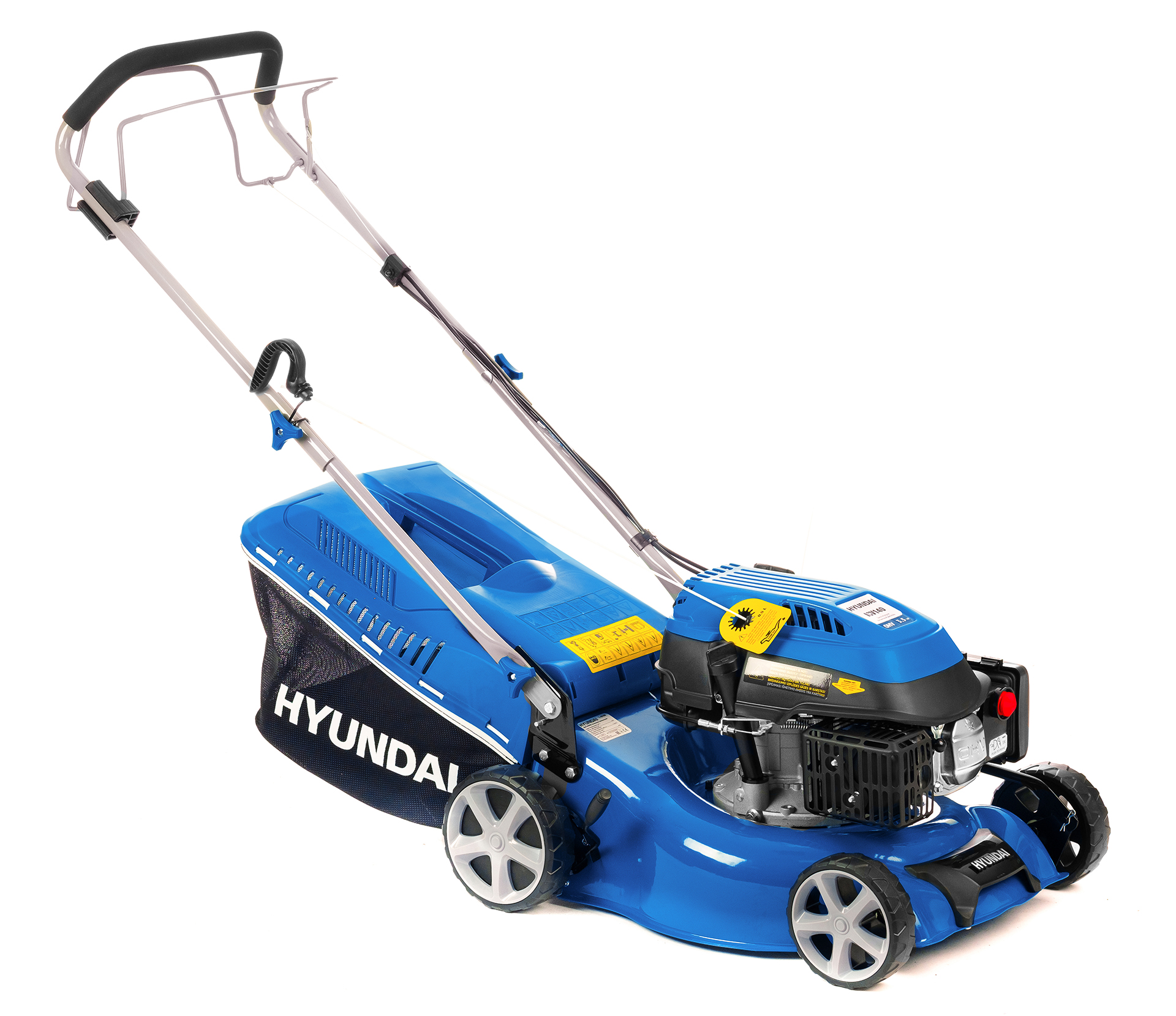 Бензиновая газонокосилка HYUNDAI L 4310S купить по цене 34&nbsp;890 ₽ в интернет магазине ТЕХСАД