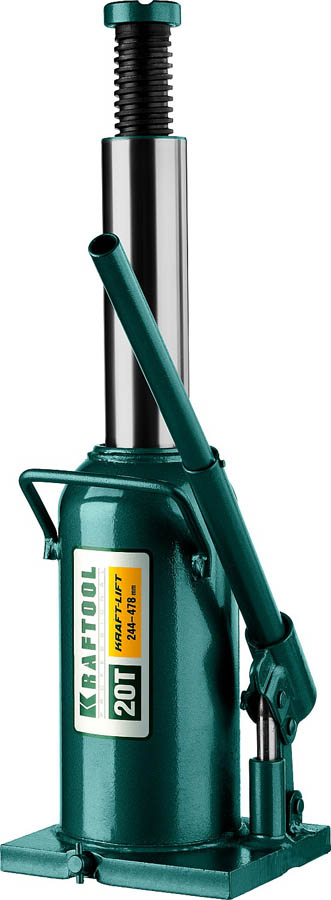 KRAFTOOL 20 т, 244-478 мм, домкрат гидравлический бутылочный сварной Kraft-Lift 43462-20_z01 купить по цене 6&nbsp;190 ₽ в интернет магазине ТЕХСАД