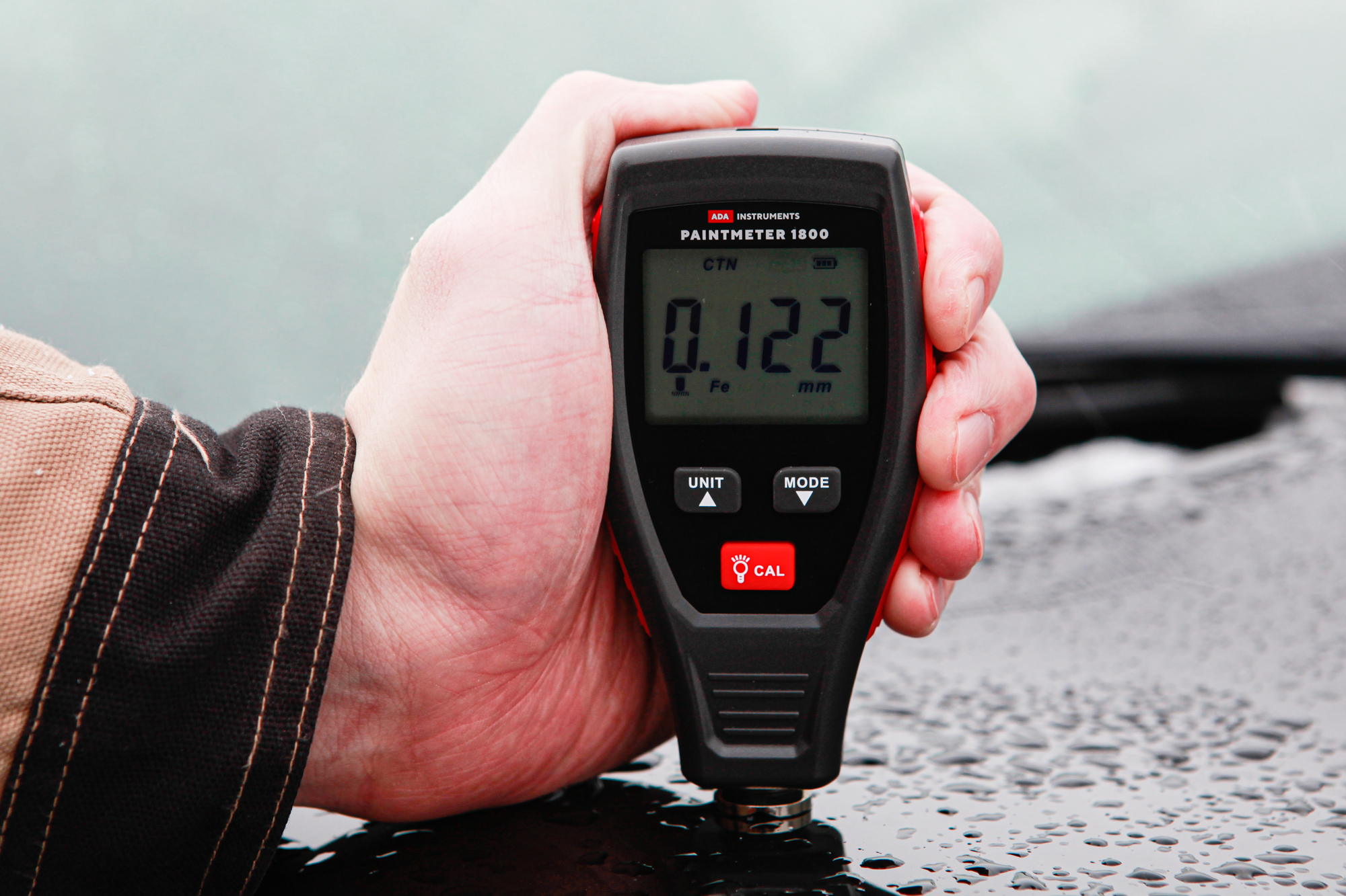 Толщиномер ADA PaintMeter 1800 купить по цене 7&nbsp;990 ₽ в интернет магазине ТЕХСАД