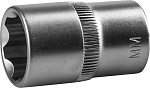 ЗУБР 1/2'', 15 мм, Cr-V сталь, хромированная, торцовая головка 27725-15_z02 купить по цене 162 ₽ в интернет магазине ТЕХСАД
