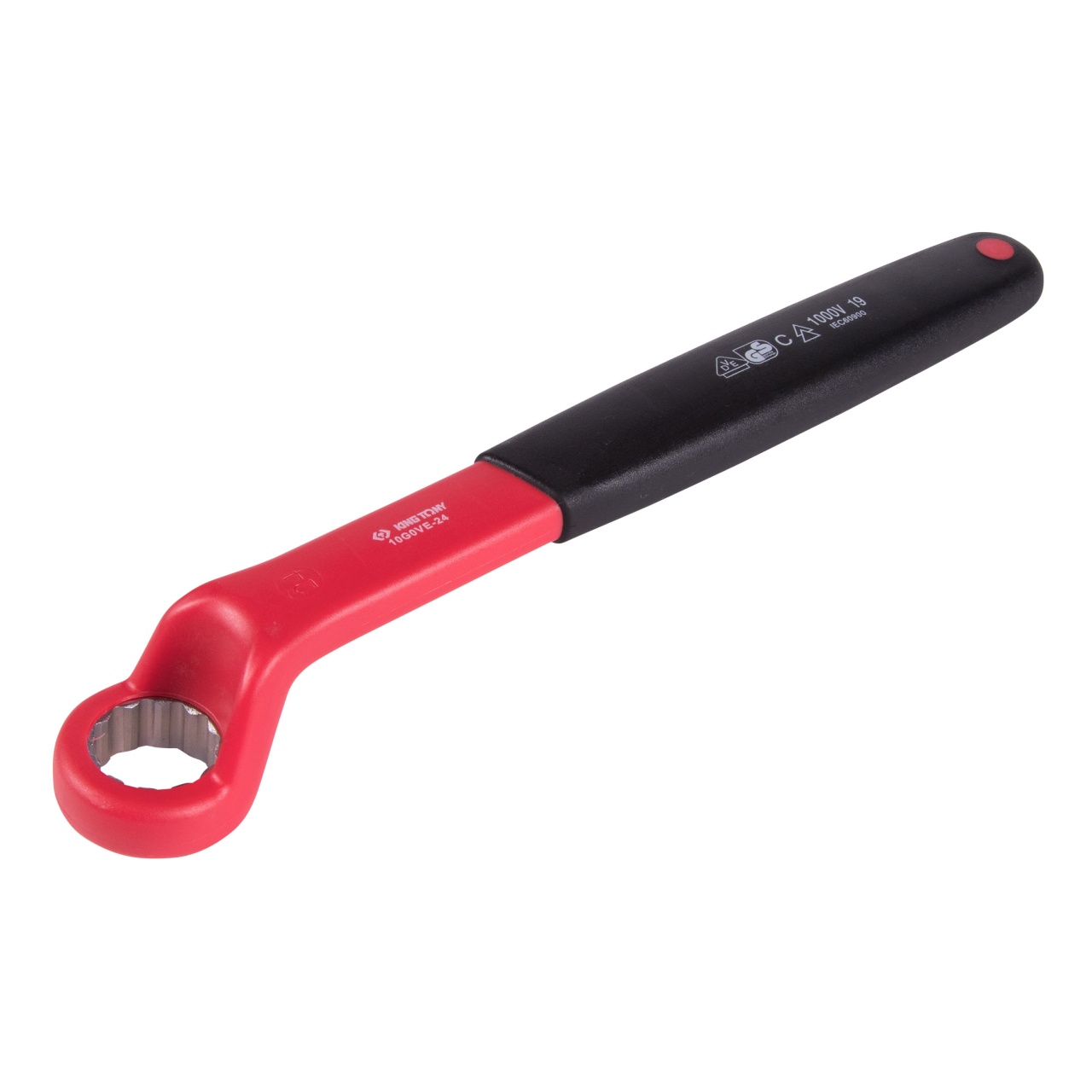 Ключ накидной диэлектрический 24 мм KING TONY 10G0VE-24 купить по цене 4&nbsp;650 ₽ в интернет магазине ТЕХСАД