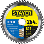 STAYER  254 x 32/30 мм, 60Т, диск пильный по дереву 3682-254-32-60_z01 Expert купить по цене 1&nbsp;160 ₽ в интернет магазине ТЕХСАД