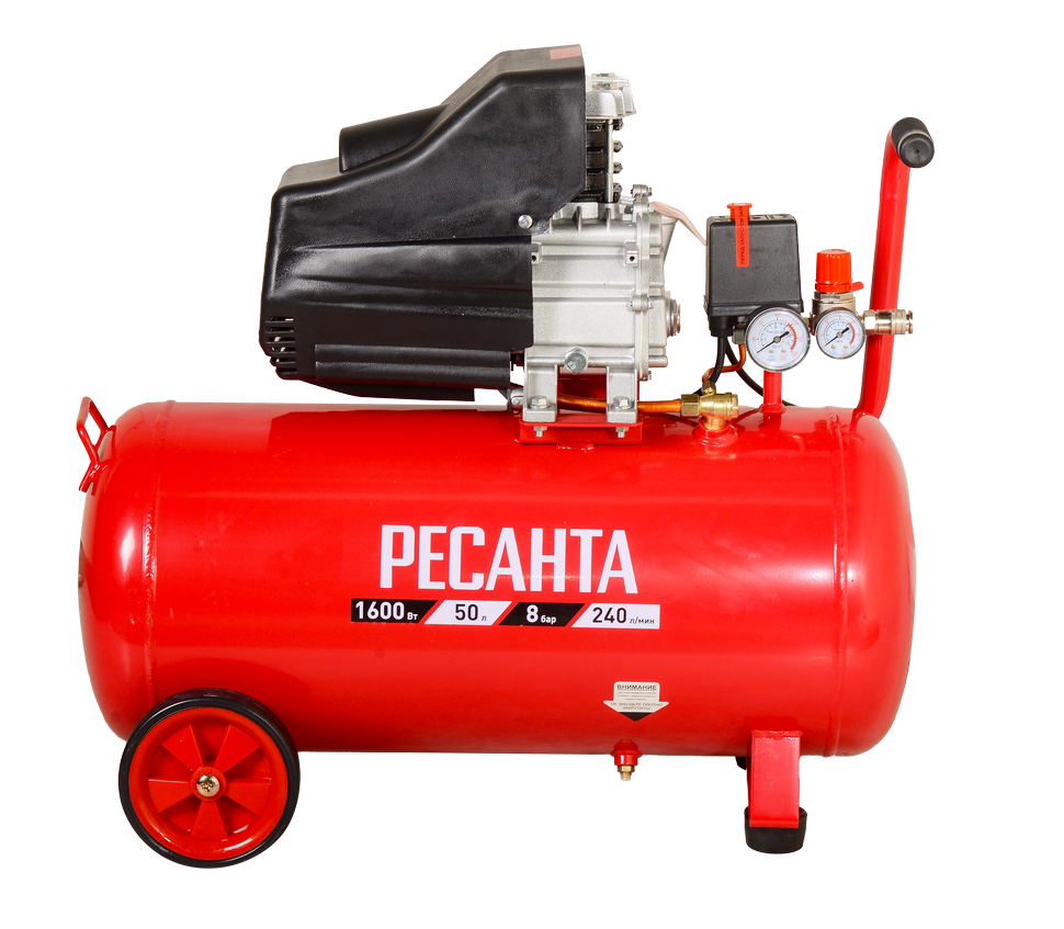 Компрессор Ресанта КП-50/300М купить по цене 19&nbsp;790 ₽ в интернет магазине ТЕХСАД