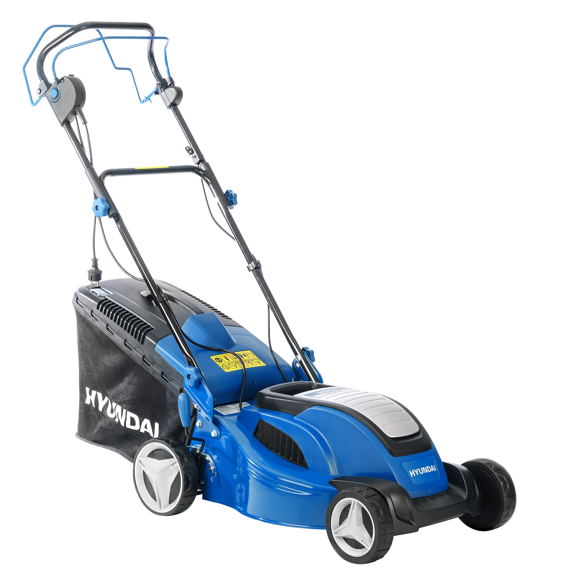 Самоходная электрическая газонокосилка Hyundai LE 4600S Drive купить по цене 32&nbsp;790 ₽ в интернет магазине ТЕХСАД