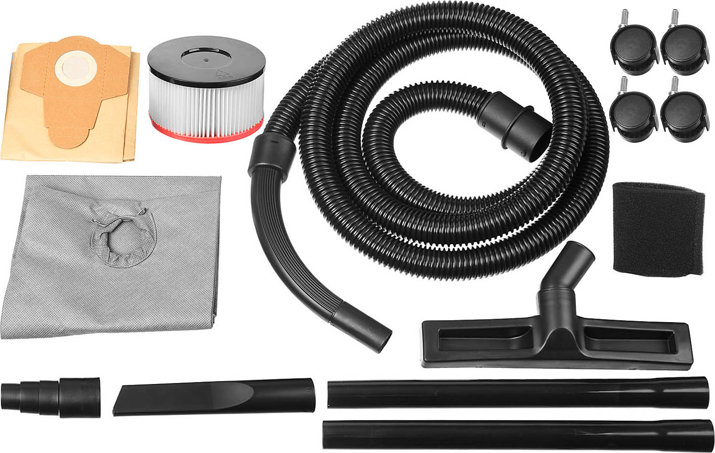 ЗУБР 1200 Вт, пылесос хозяйственный для сухой и влажной уборки ПУ-15-1200 М1 Мастер купить по цене 5&nbsp;840 ₽ в интернет магазине ТЕХСАД