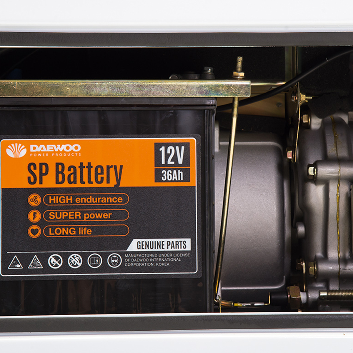 Дизельный генератор DAEWOO DDAE 10000SE купить по цене 169&nbsp;990 ₽ в интернет магазине ТЕХСАД