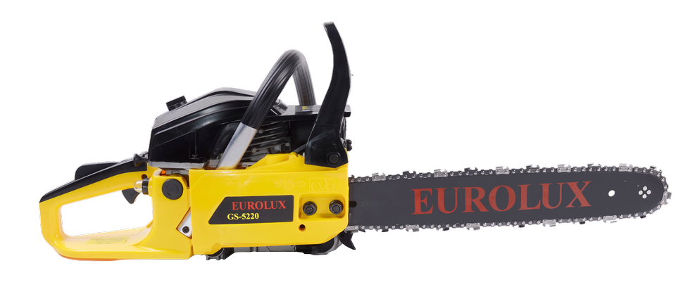 Бензопила Eurolux GS-5220 купить по цене 7&nbsp;090 ₽ в интернет магазине ТЕХСАД