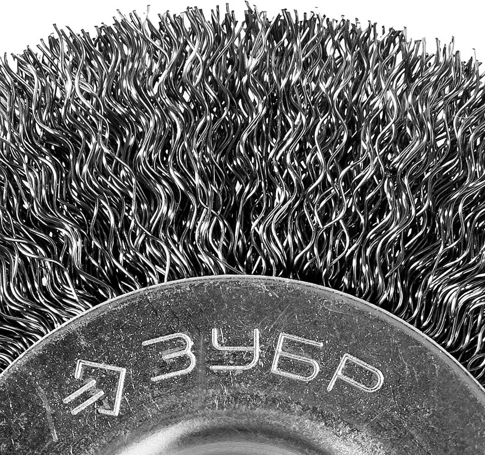 ЗУБР Ø 100 мм, щетка дисковая для точильно-шлифовального станка 35185-100_z02 Профессионал купить по цене 430 ₽ в интернет магазине ТЕХСАД