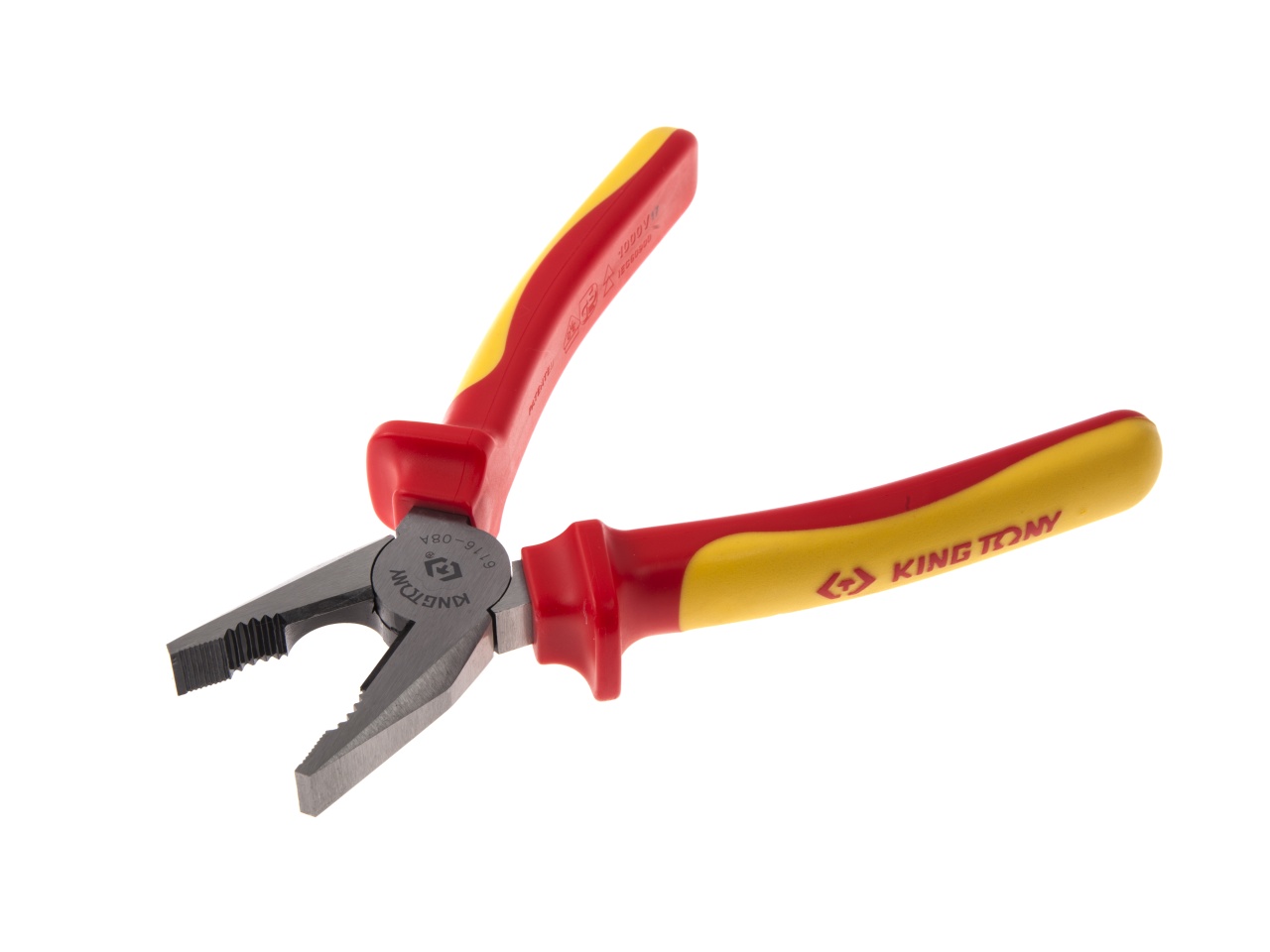 Пассатижи комбинированные 200 мм, диэлектрические KING TONY 6116-08A купить по цене 2&nbsp;980 ₽ в интернет магазине ТЕХСАД
