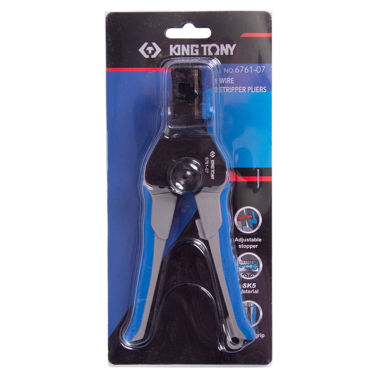 Стриппер для зачистки изоляции, 178 мм, алюминиевый KING TONY 6761-07 купить по цене 2&nbsp;450 ₽ в интернет магазине ТЕХСАД