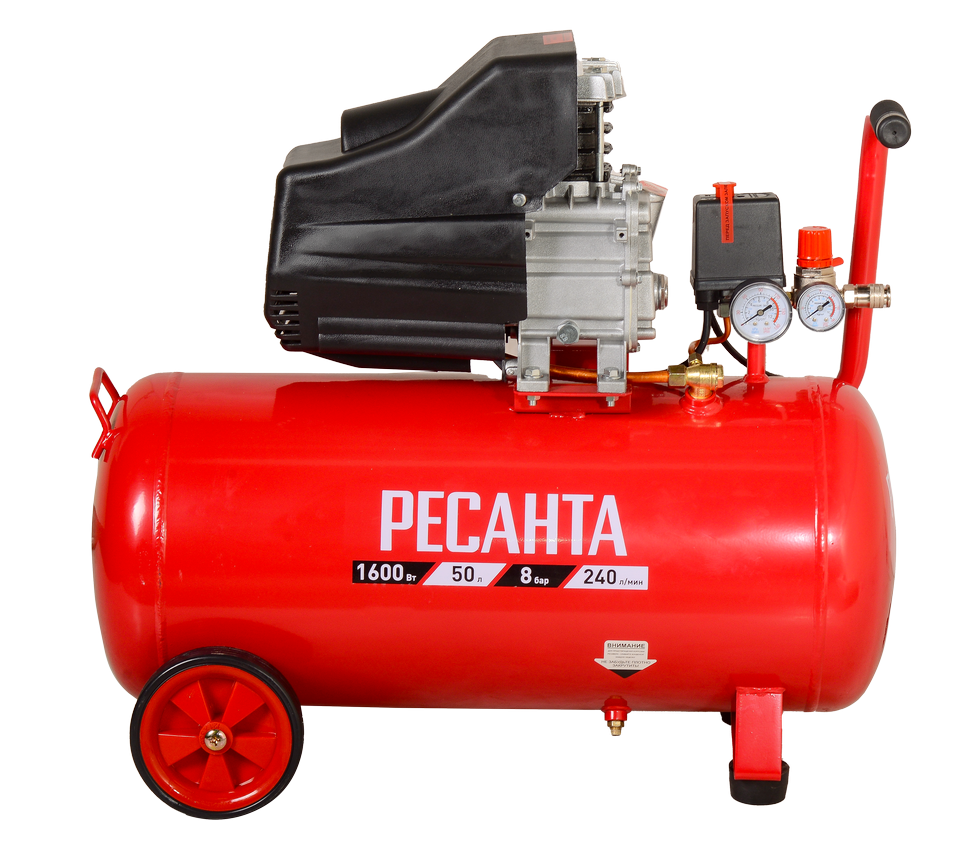 Компрессор Ресанта КП-50/240М купить по цене 16&nbsp;990 ₽ в интернет магазине ТЕХСАД