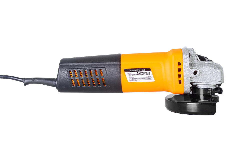 Угловая шлифмашина (болгарка) ВИХРЬ УШМ-125/1100 купить по цене 3&nbsp;690 ₽ в интернет магазине ТЕХСАД