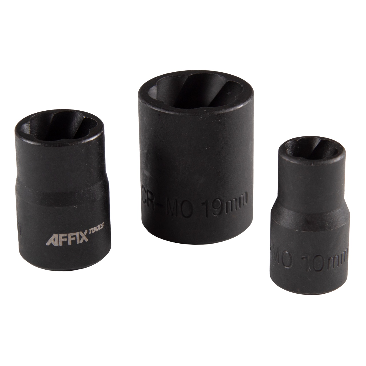 Набор торцевых головок для поврежденных гаек и болтов, 10-19 мм, кейс, 10 предметов AFFIX AF10930010C купить по цене 2&nbsp;820 ₽ в интернет магазине ТЕХСАД