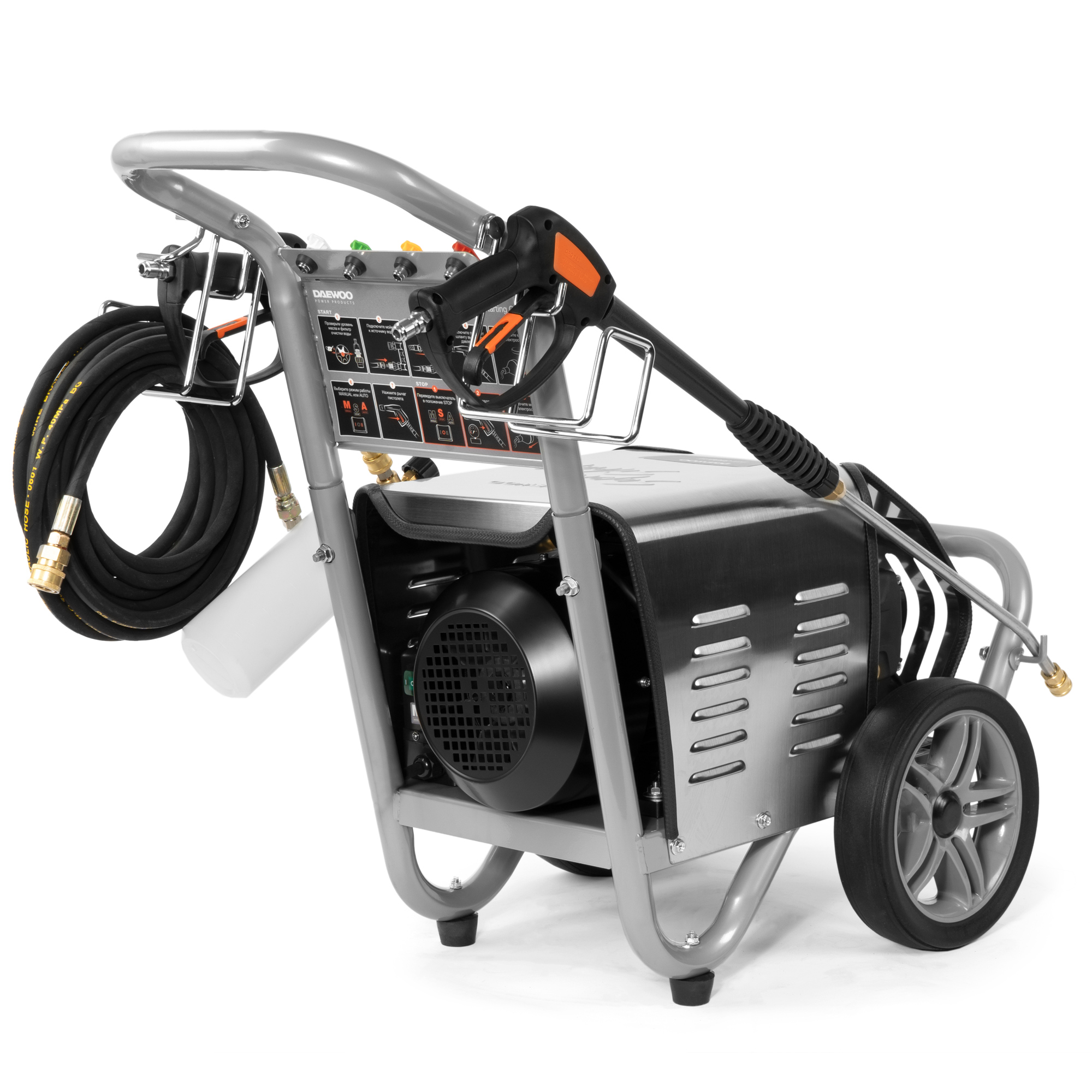 Мойка высокого давления DAEWOO DAW 3500SW купить по цене 98&nbsp;990 ₽ в интернет магазине ТЕХСАД